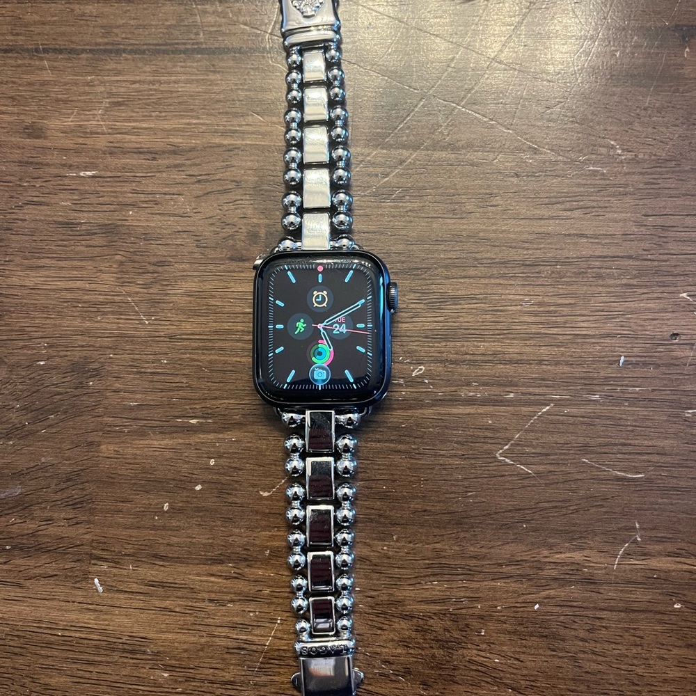 LAGOS Silver Smartwatch with Beaded Bracelet - Picture 6 of 10